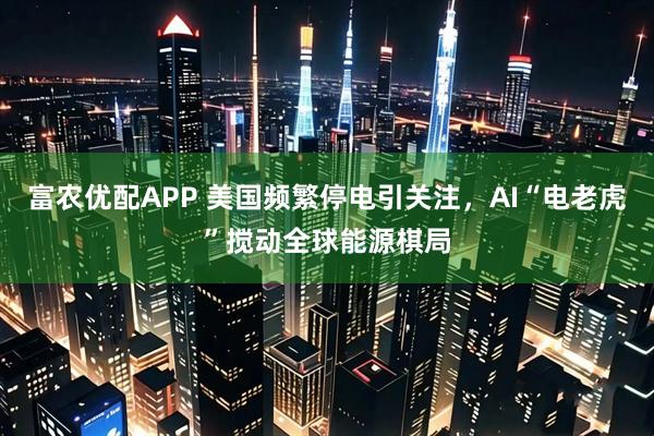 富农优配APP 美国频繁停电引关注,AI“电老虎”搅动全球能源棋局