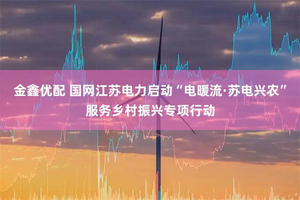 金鑫优配 国网江苏电力启动“电暖流·苏电兴农”服务乡村振兴专项行动