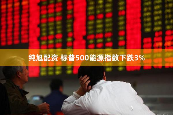 纯旭配资 标普500能源指数下跌3%